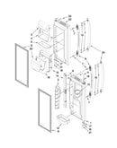 Refrigerator door parts