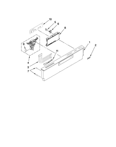 Control panel parts