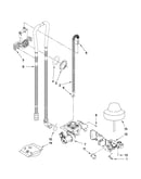 Fill, overflow and drain parts