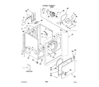 Kenmore 11068402701 cabinet parts diagram
