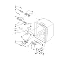 Kenmore Elite 59677609803 refrigerator liner parts diagram