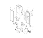 Kenmore Elite 59677609803 refrigerator door parts diagram