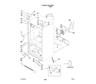 Kenmore 59678339802 cabinet parts diagram