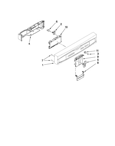Control panel parts