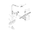 Kenmore 66513489K901 upper wash and rinse parts diagram