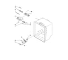 Kenmore Elite 59678589803 refrigerator liner parts diagram