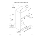 Kenmore 10667973802 cabinet parts diagram