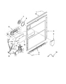 Door and latch parts