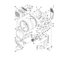 Kenmore Elite 11097751801 bulkhead parts diagram