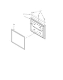 Freezer door parts