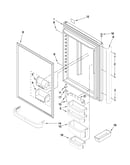 Refrigerator door parts