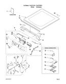 Top and console parts