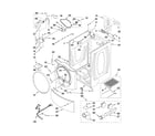 Kenmore Elite 11087721701 cabinet parts diagram