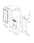 Refrigerator door parts