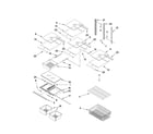 Kenmore 59667993603 shelf parts diagram