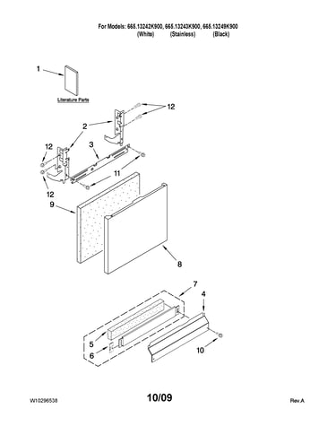 Door and panel parts