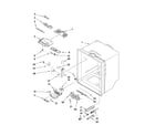 Kenmore Elite 59677609802 refrigerator liner parts diagram
