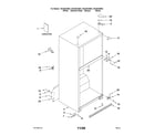Kenmore 10660232900 cabinet parts diagram