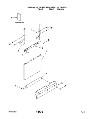 Door and panel parts