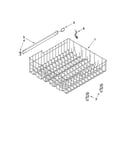 Upper rack and track parts