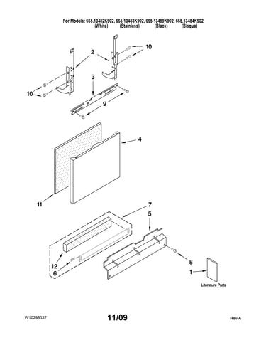 Door and panel parts