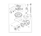 Kenmore 66513734K603 pump and motor parts diagram