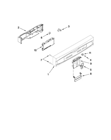 Control panel parts