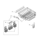 Lower rack parts