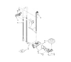 Kenmore 66513899K801 fill and overfill parts diagram