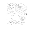 Kenmore 59668043802 freezer liner parts diagram