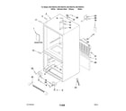 Kenmore Elite 59676059703 cabinet parts diagram