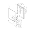 Kenmore Elite 59676053703 refrigerator door parts diagram