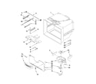 Kenmore 59666039603 freezer liner parts diagram