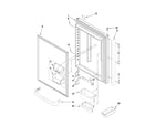 Kenmore 59666039603 refrigerator door parts diagram