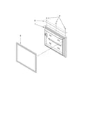 Freezer door parts