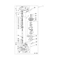 Kenmore 7MDKL1301WQ0 gearcase parts diagram