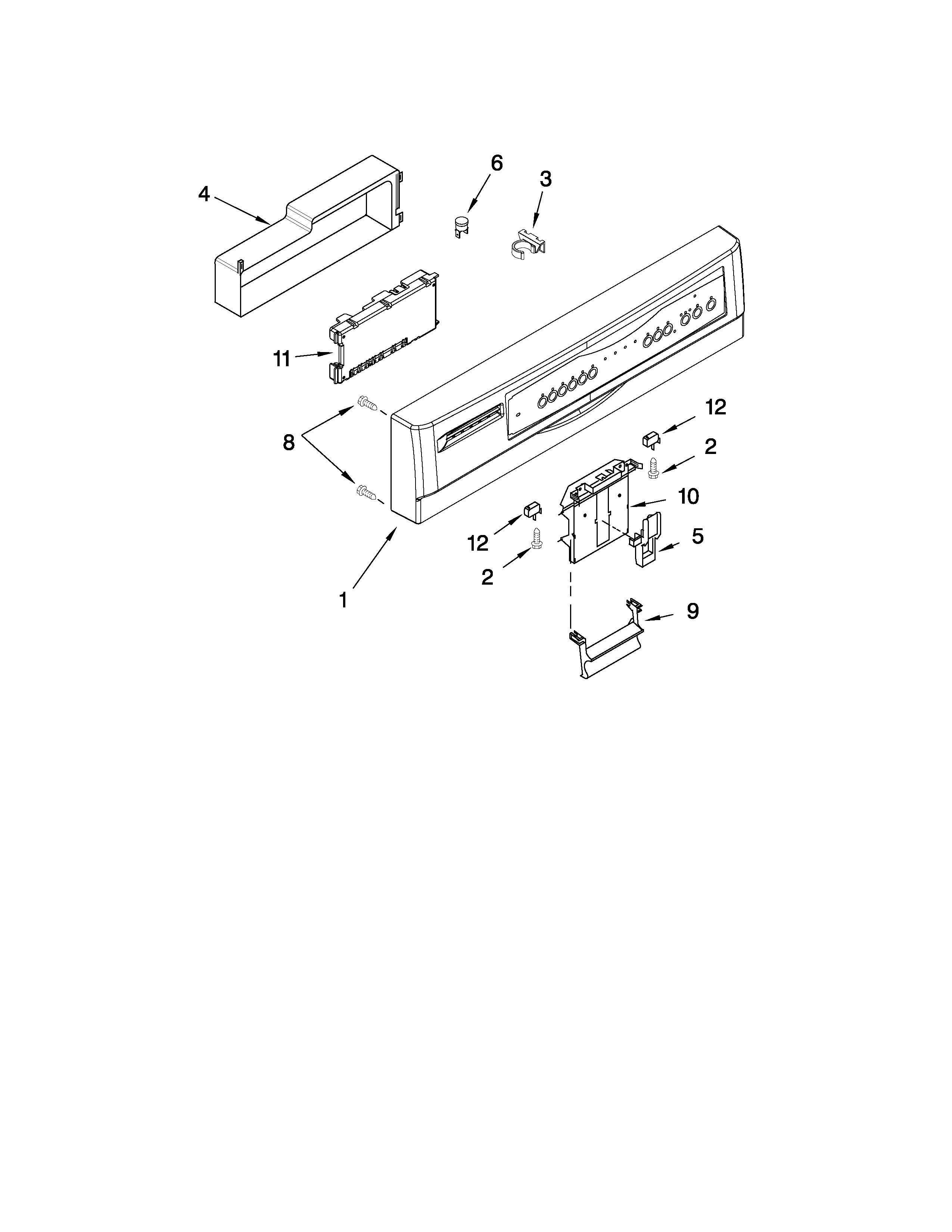 CONTROL PANEL PARTS