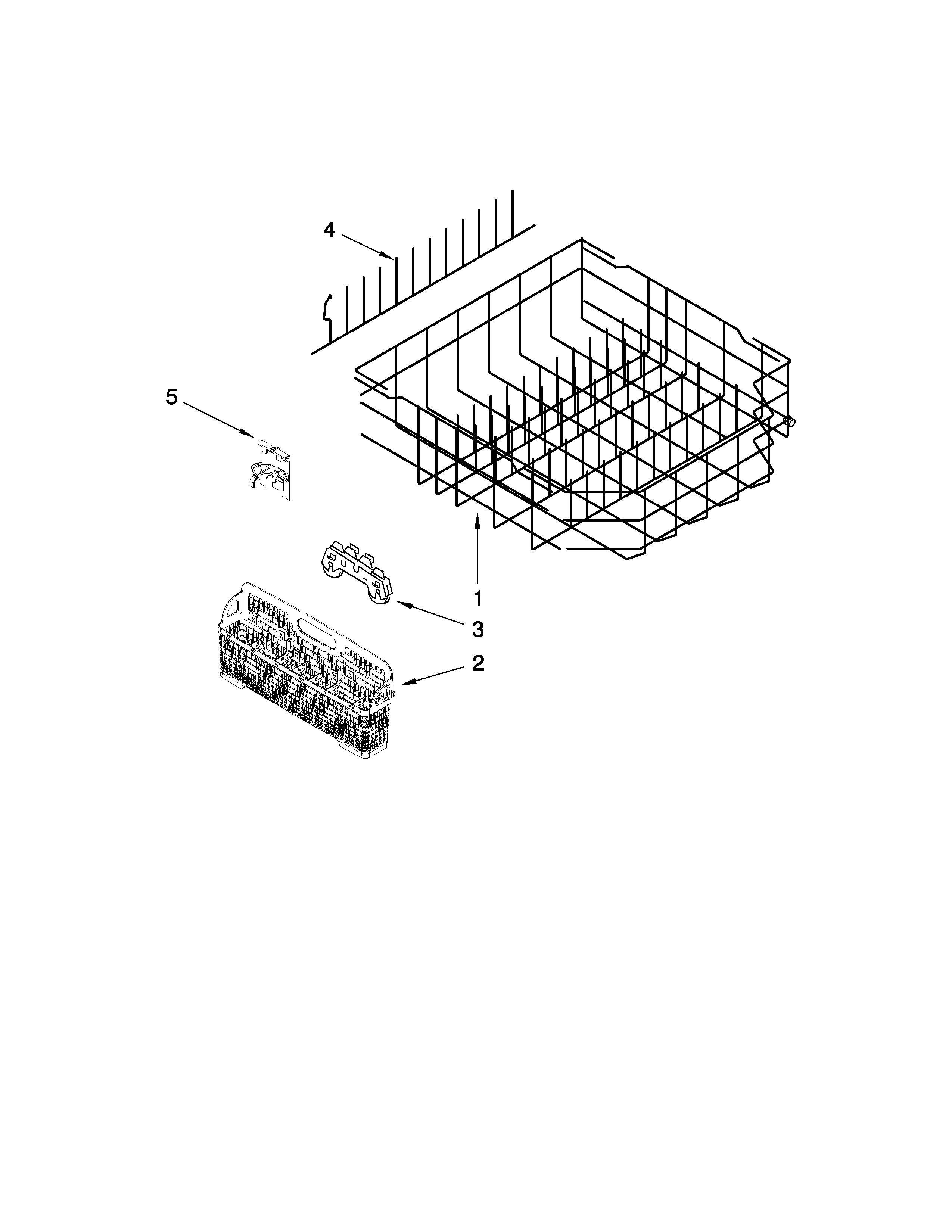 LOWER RACK PARTS