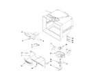 Kenmore 59668949802 freezer liner parts diagram