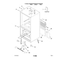Kenmore 59665934405 cabinet parts diagram