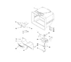 Kenmore 59665934405 freezer liner parts diagram