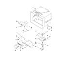 Kenmore 59675934405 freezer liner parts diagram