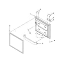 Freezer door parts