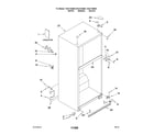 Kenmore 10661184900 cabinet parts diagram