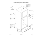 Kenmore 10660233902 cabinet parts diagram
