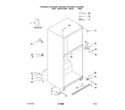 Kenmore 10670233902 cabinet parts diagram