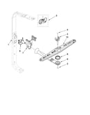 Upper wash and rinse parts