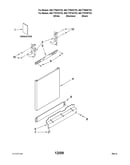 Door and panel parts