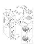 Freezer liner parts