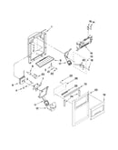 Dispenser front parts